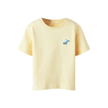 Zdjęcie NAME IT T-Shirt Fredery 13238143 Żółty Regular Fit