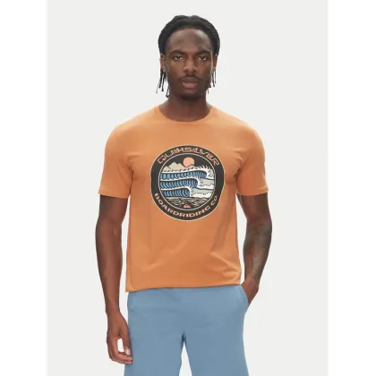 Zdjęcie Quiksilver T-Shirt Ev Three Seas Ss EQYZT08051 Brązowy Regular Fit