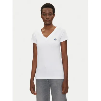 Zdjęcie KARL LAGERFELD T-Shirt A2W17097 Biały Regular Fit