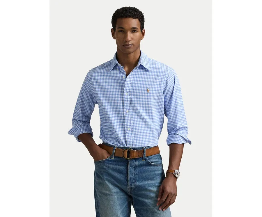 obrazek 1 Polo Ralph Lauren Koszula 710853129002 Błękitny Custom Fit