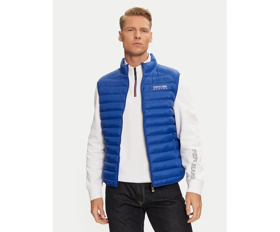 obrazek 1 Pepe Jeans Kamizelka Red Bull Racing RU400005 Niebieski Regular Fit