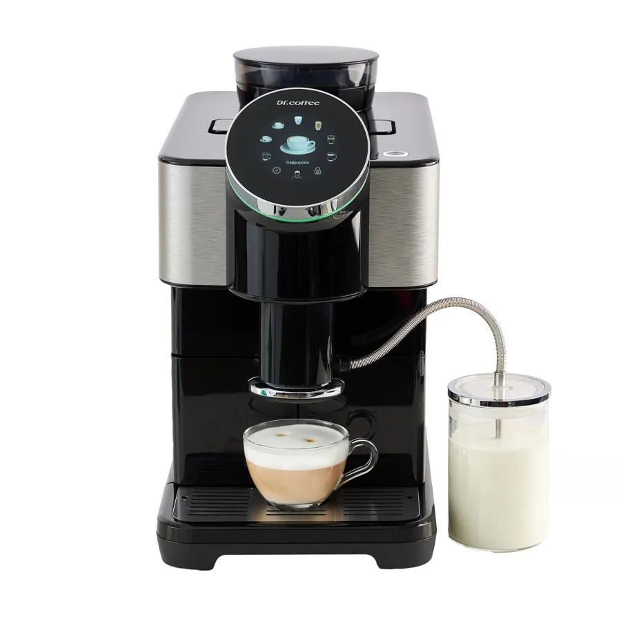 obrazek 1 Dr. Coffee - H2 Czarny - Ekspres ciśnieniowy DR.COFFEE