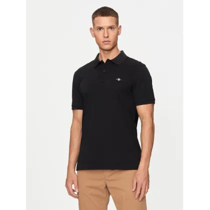 Zdjęcie Gant Polo Shield 2220 Czarny Slim Fit