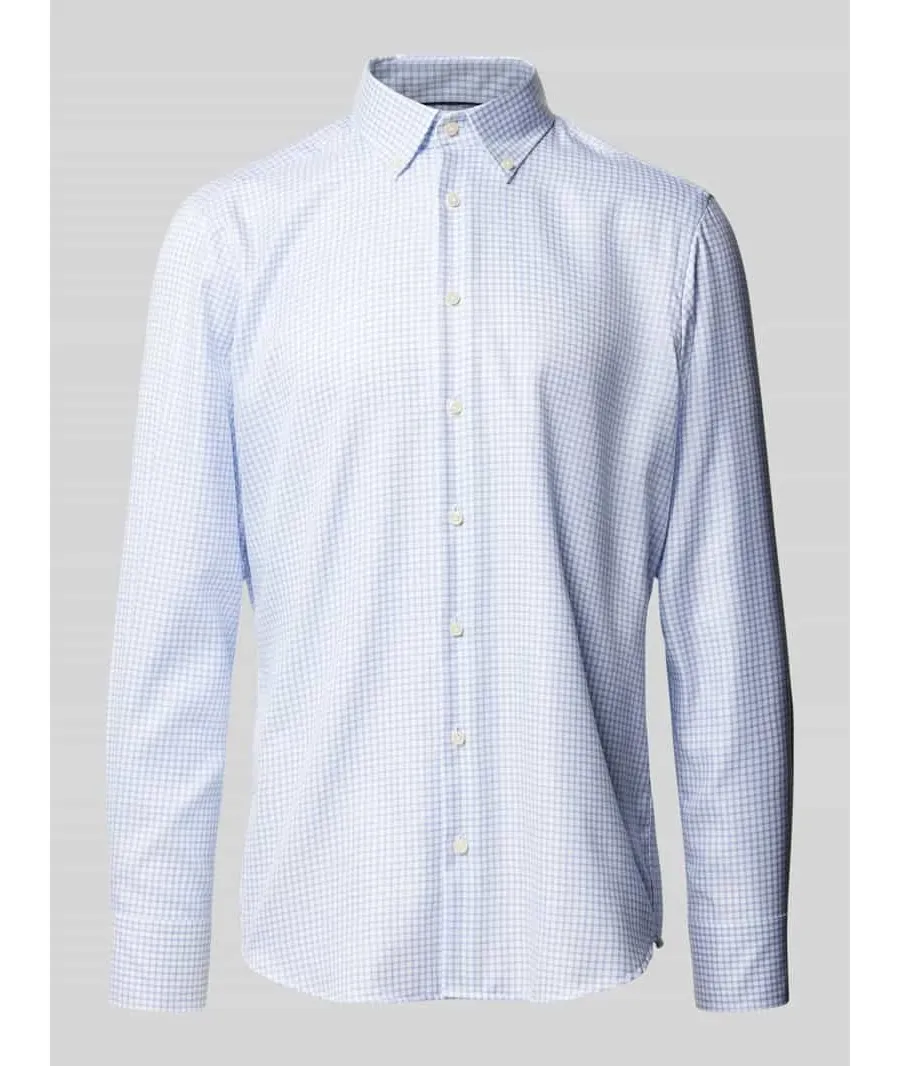 obrazek 1 Koszula biznesowa o kroju regular fit z kołnierzykiem typu button down