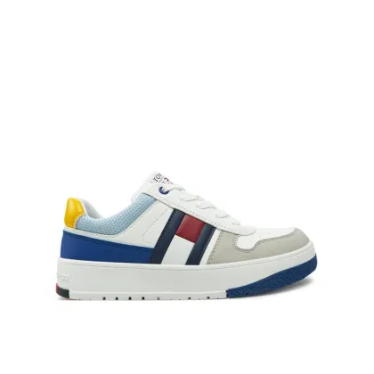 Zdjęcie Tommy Hilfiger Sneakersy Flag Low Cut Lace-Up Sneaker T3X9-33863-1269 S Biały