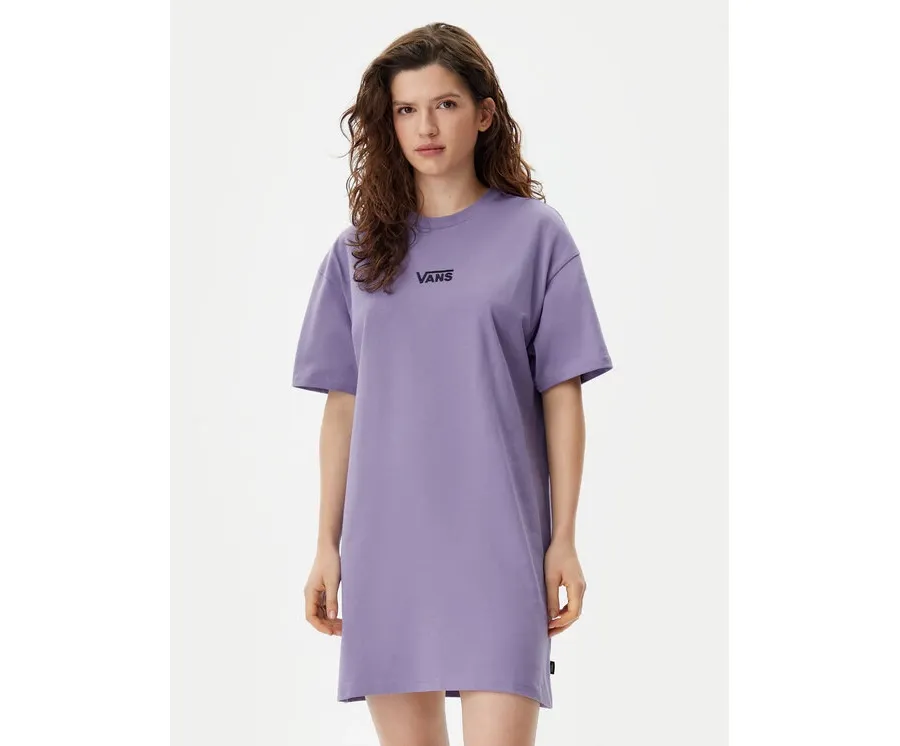 obrazek 1 Vans Sukienka codzienna Center Vee VN0A4RU2 Fioletowy Oversize