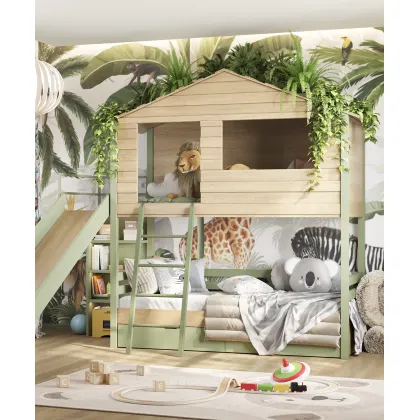 Zdjęcie Komplet mebli do pokoju dziecięcego w stylu wielkiego odkrywcy