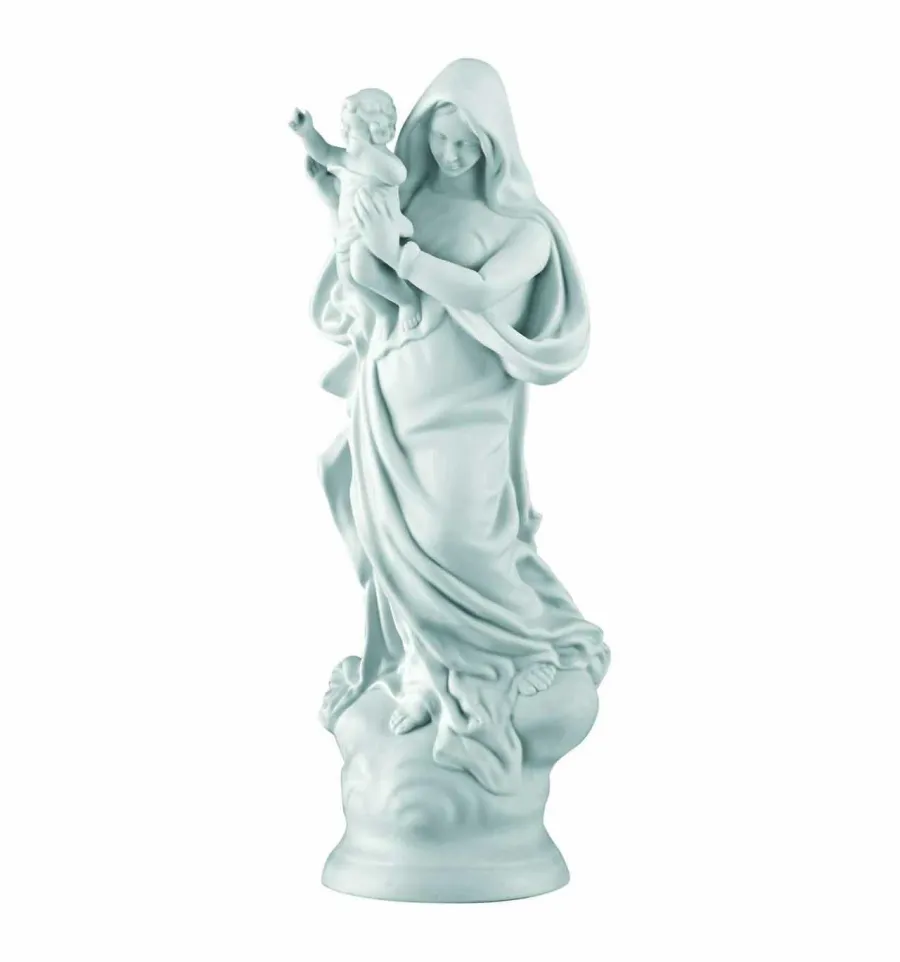 obrazek 2 Ozdobna rzeźba Lady Apresentação wykonana z porcelany - Vista Alegre