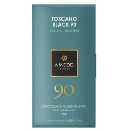 Zdjęcie Ciemna czekolada Toscano Black Amedei, 90% kakao, 50g