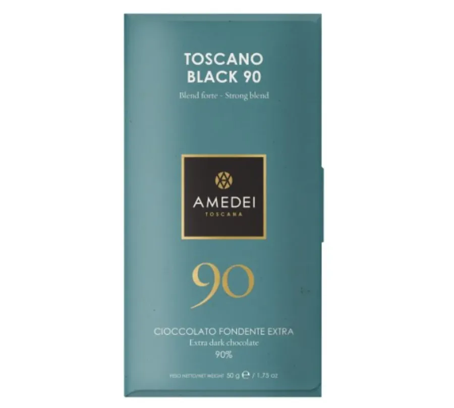 obrazek 1 Ciemna czekolada Toscano Black Amedei, 90% kakao, 50g
