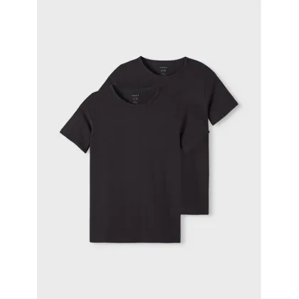 Zdjęcie NAME IT Komplet 2 t-shirtów 13209164 Czarny Slim Fit