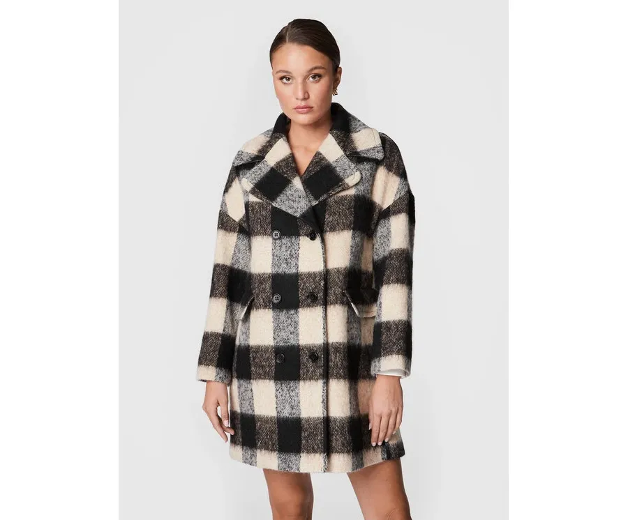 obrazek 1 Red Valentino Płaszcz wełniany 1R3CAF056HR Beżowy Regular Fit