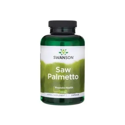 Zdjęcie Swanson Saw Palmetto Ekstrakt z owoców palmy sabałowej Kapsułki