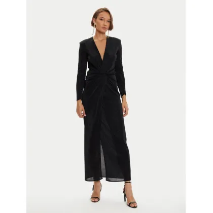 Zdjęcie Simona Corsellini Sukienka wieczorowa A24CEAB045 Czarny Slim Fit