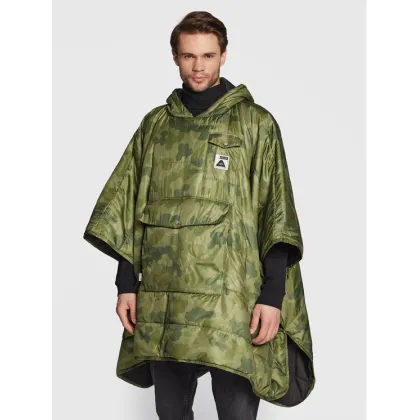 Zdjęcie Poler Ponczo 221ACU5601 Zielony Relaxed Fit