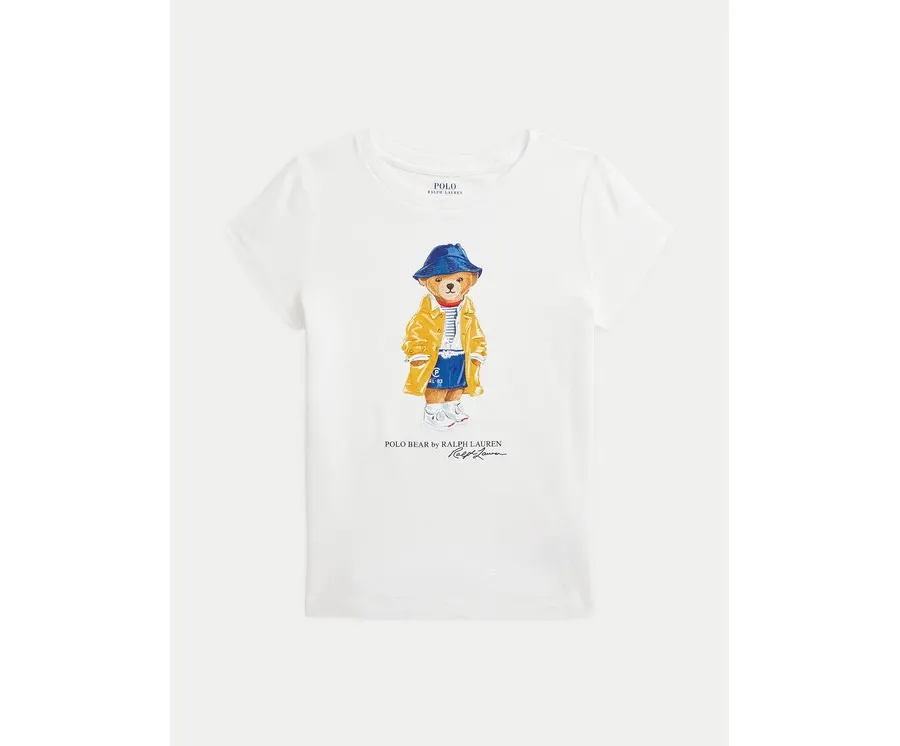 obrazek 1 Polo Ralph Lauren T-Shirt 312957377001 Biały Regular Fit
