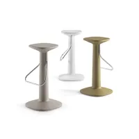 Picture Designer stool in a minimalist style for modern gardens or interiors - Plust