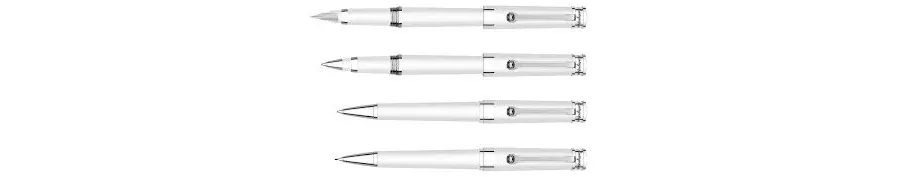 obrazek 4 Classic White Parola Ballpoint Pen Montegrappa
