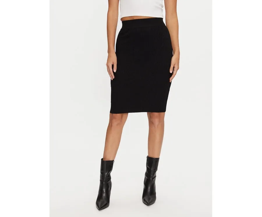 obrazek 1 Guess Spódnica ołówkowa Isabella W4BD52 Z3HP2 Czarny Slim Fit