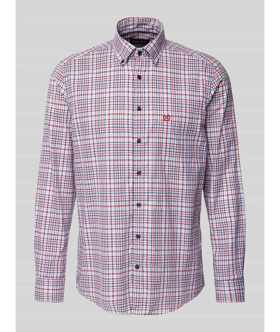 obrazek 1 Koszula casualowa o kroju regular fit z kieszenią na piersi