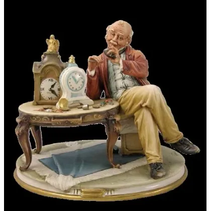 Zdjęcie Porcelanowy zegarmistrz