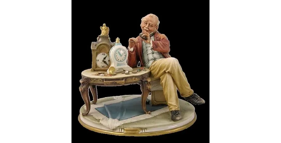obrazek 1 Porcelanowy zegarmistrz