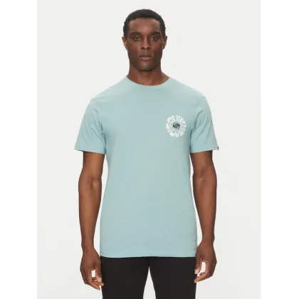 Zdjęcie Quiksilver T-Shirt EQYZT08036 Turkusowy Regular Fit