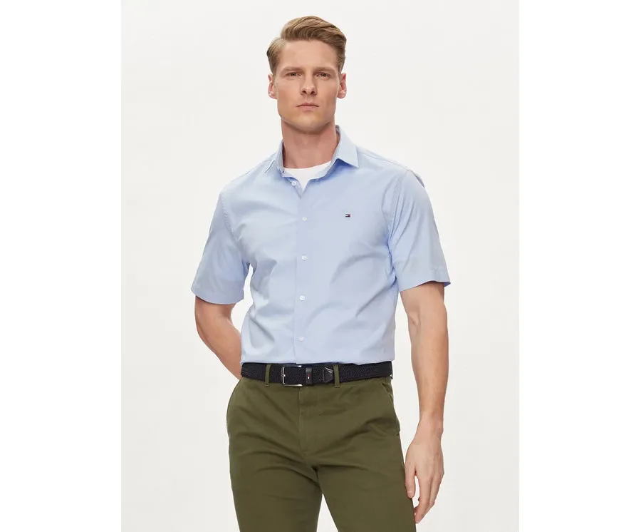 obrazek 1 Tommy Hilfiger Koszula Core MW0MW34626 Błękitny Regular Fit