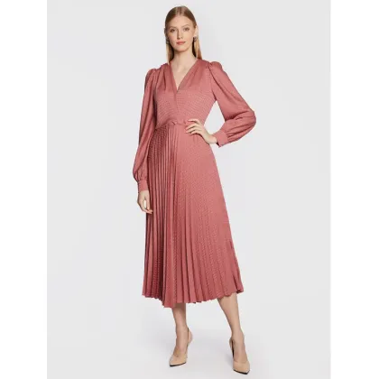 Zdjęcie TWINSET Sukienka codzienna 222TT2420 Różowy Regular Fit