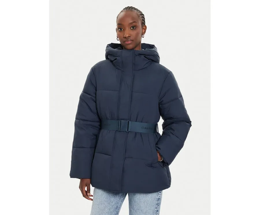 obrazek 1 Calvin Klein Jeans Kurtka zimowa J20J224107 Granatowy Relaxed Fit