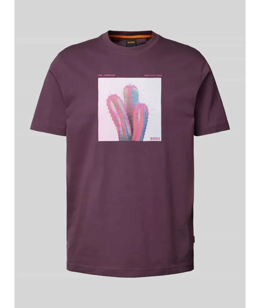 obrazek 1 T-shirt z nadrukiem z logo i motywem model ‘mextour’