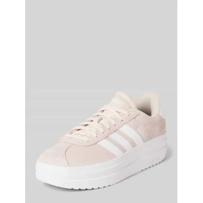 Zdjęcie Sneakersy na platformie z mieszanki skóry model ‘COURT’