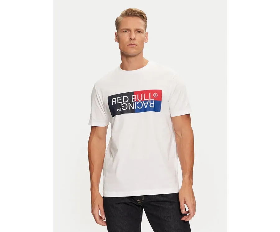 obrazek 1 Pepe Jeans T-Shirt Red Bull Racing RM500001 Biały Regular Fit