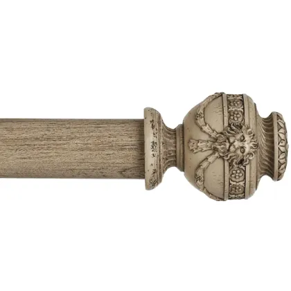 Zdjęcie Wiktoriański drewniany karnisz 45 mm - Byron & Byron ( komplet )