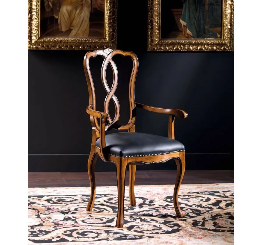 obrazek 1 Eleganckie krzesło Venice z tapicerowanym siedziskiem