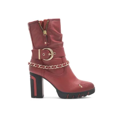 Zdjęcie Mustang Botki 1363-505 Czerwony