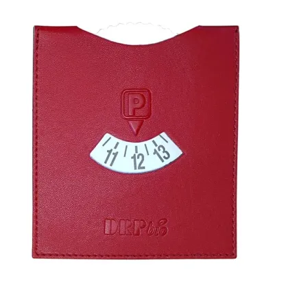 Zdjęcie Wykonane ze skóry opakowanie na kartę parkingową dla firm
