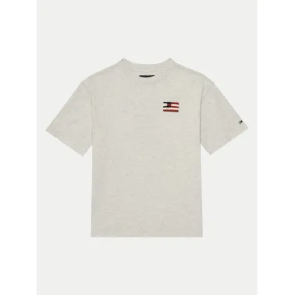 Zdjęcie Tommy Hilfiger T-Shirt KB0KB09531 D Szary Regular Fit