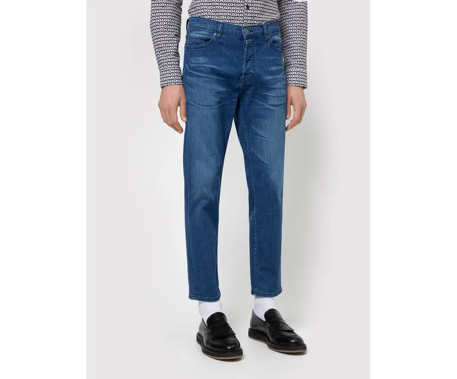 obrazek 1 Hugo Jeansy 634 50449225 Niebieski Tapered Fit HUGO