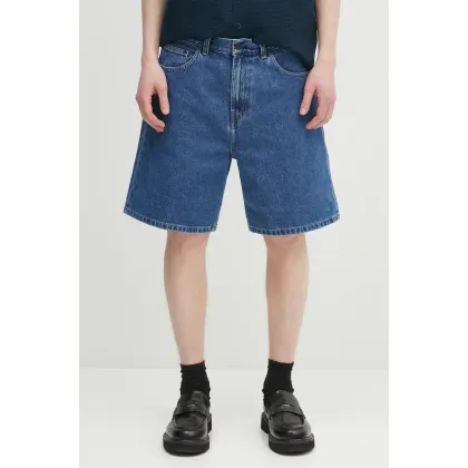 Zdjęcie Carhartt WIP szorty jeansowe Nolan Short męskie kolor niebieski I034869.160