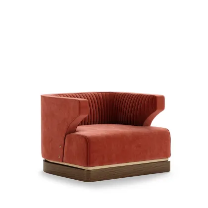 Zdjęcie Stylowy fotel w stylu vintage