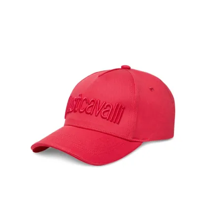 Zdjęcie Just Cavalli Czapka z daszkiem 78RAZK30 ZG192 Czerwony