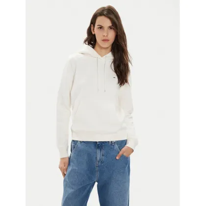 Zdjęcie Tommy Jeans Bluza Flag DW0DW19727 Écru Regular Fit
