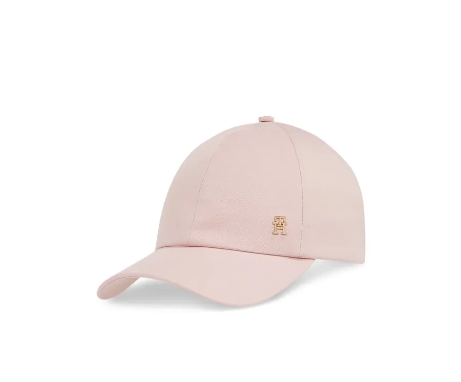 obrazek 1 Tommy Hilfiger Czapka z daszkiem Elevated Chic Soft Cap AW0AW17138 Różowy