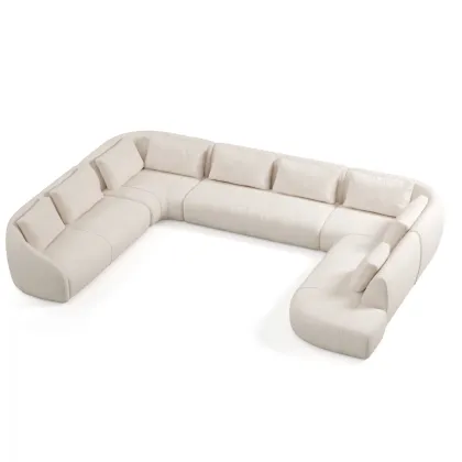 Zdjęcie Nowoczesna modułowa sofa 2-osobowa do salonu