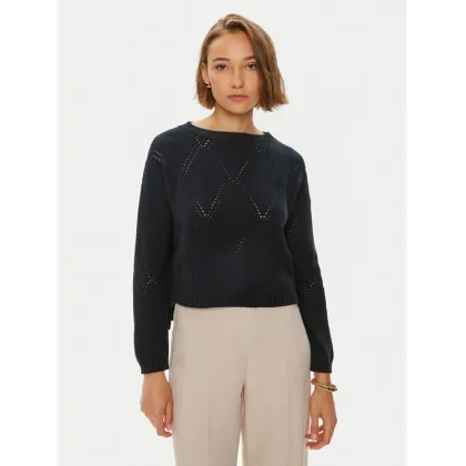 Zdjęcie Weekend Max Mara Sweter Abbozzi 2425366161 Granatowy Slim Fit
