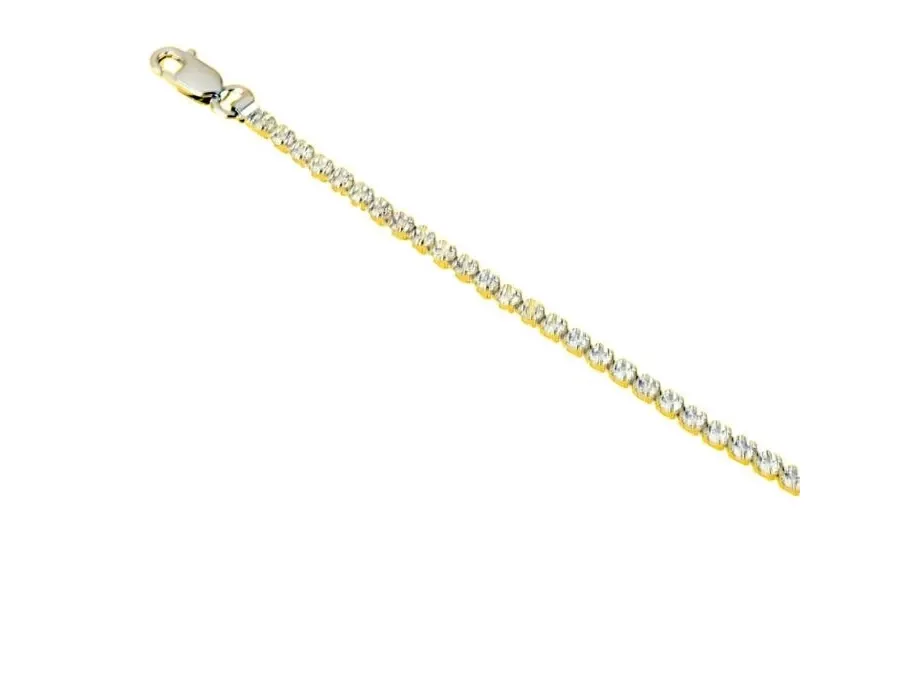 obrazek 1 Elegancka bransoletka cyrkoniowa włoskiego producenta