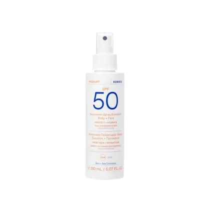 Zdjęcie KORRES YOGHURT Sonnenspray-Emulsion für Gesicht und Körper SPF50 Krem do opalania 150 ml