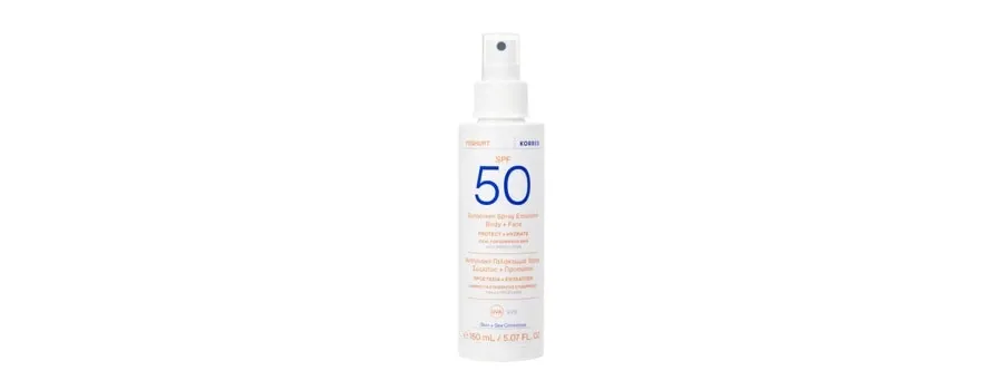 obrazek 1 KORRES YOGHURT Sonnenspray-Emulsion für Gesicht und Körper SPF50 Krem do opalania 150 ml