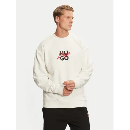 Zdjęcie Hugo Bluza Dlongny 50521081 Écru Relaxed Fit HUGO